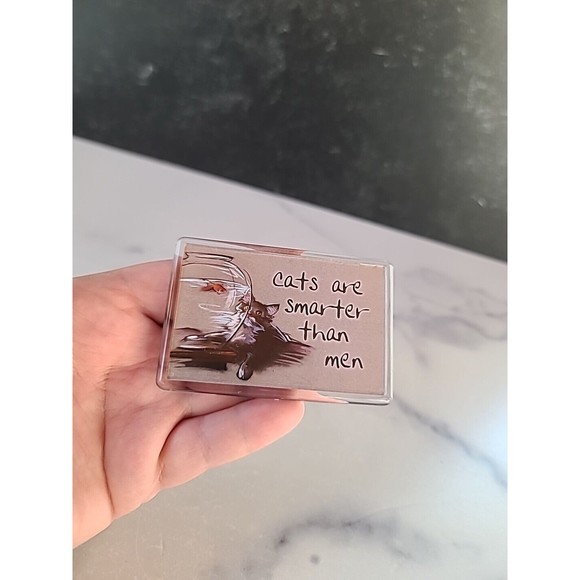 Vintage Cats Are Smarter Than Men Magnet - Picture 10 of 10